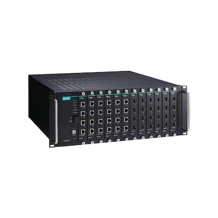 Moxa Layer 3 Full Gigabit Mgd Eth. Swtch Slots For 4Port, Ics-G7848A-Hv-Hv ICS-G7848A-HV-HV